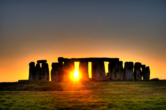 Site de Stonehenge en Angleterre